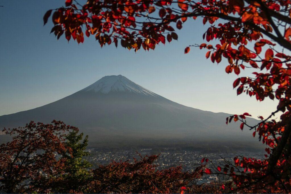 cone mountain during daytime